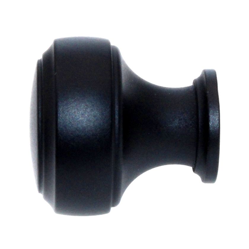Amerock Highland Ridge 1 3/16" Round Cabinet Knob Black Bronze BP55312BBR