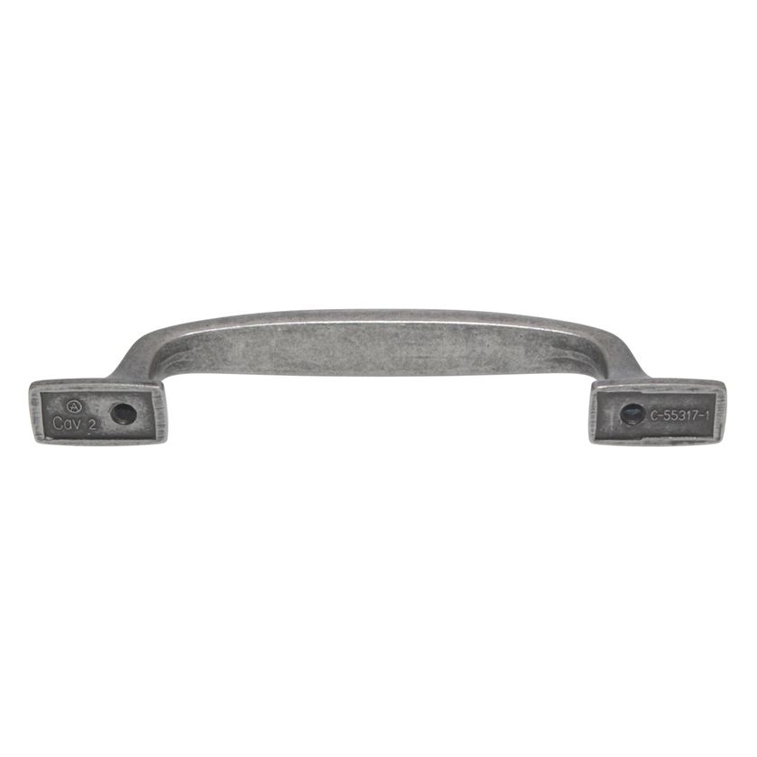 Amerock Highland Ridge 3 3/4" (96mm) Ctr Cabinet Arch Pull Aged Pewter BP55317AP