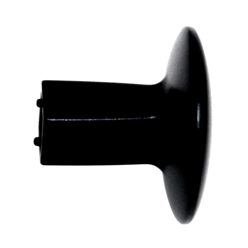 Amerock Riva 1 1/4" Round Cabinet Knob Matte Black BP55362MB