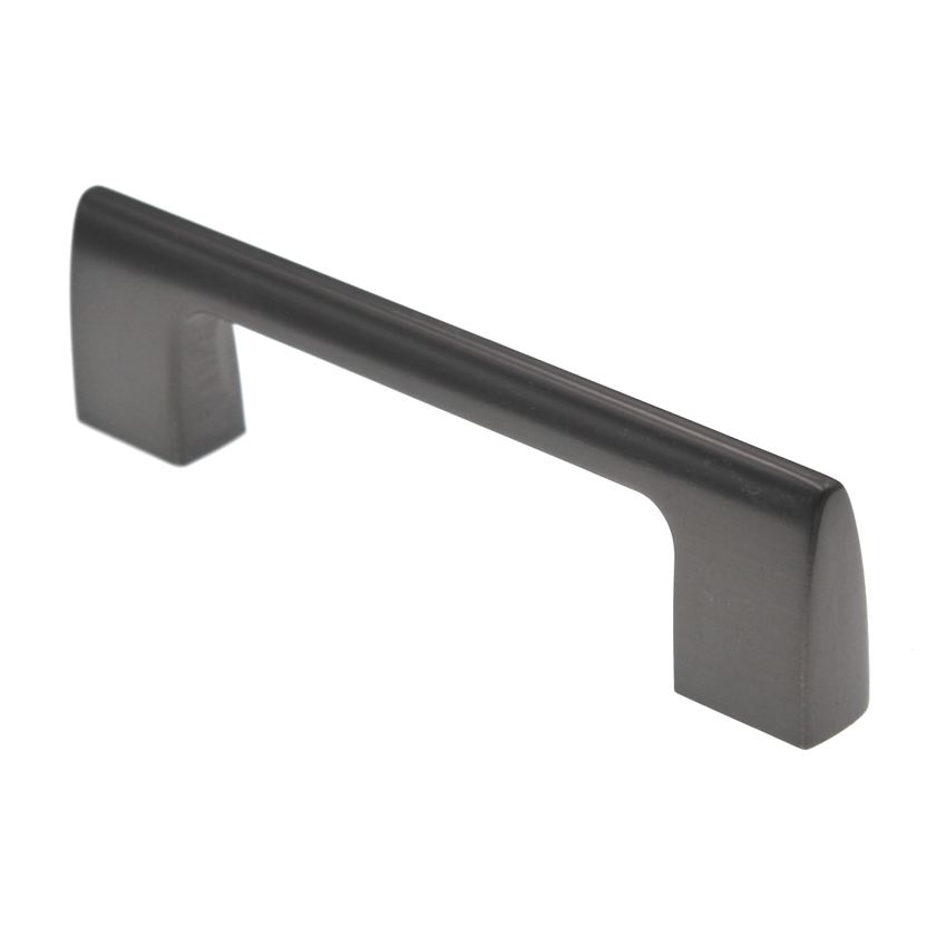 Amerock Riva 3 3/4" (96mm) Ctr Cabinet Arch Pull Graphite BP55365GPH