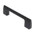 Amerock Riva 3 3/4" (96mm) Ctr Cabinet Arch Pull Matte Black BP55365MB