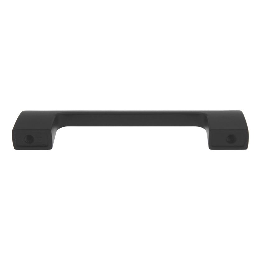 Amerock Riva 3 3/4" (96mm) Ctr Cabinet Arch Pull Matte Black BP55365MB