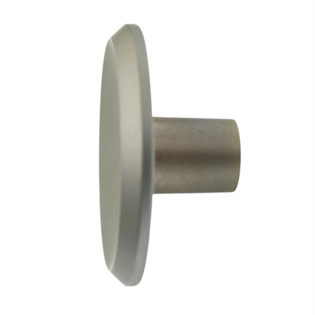 Vintage Amerock Mid-Century Modern Brushed Chrome 2" Cabinet Knob BP554-26D