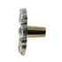 Vintage Amerock Provincial Ivory Gold 1 1/2" Round Cabinet Knob BP593-BW