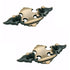 2 Pack BP70612-AE Antique Brass 2 1/2"cc Cabinet Bail Pull Handles Amerock