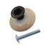 Amerock Traditional Classics Almond 1 1/4" Round Cabinet Knob BP70638-AM