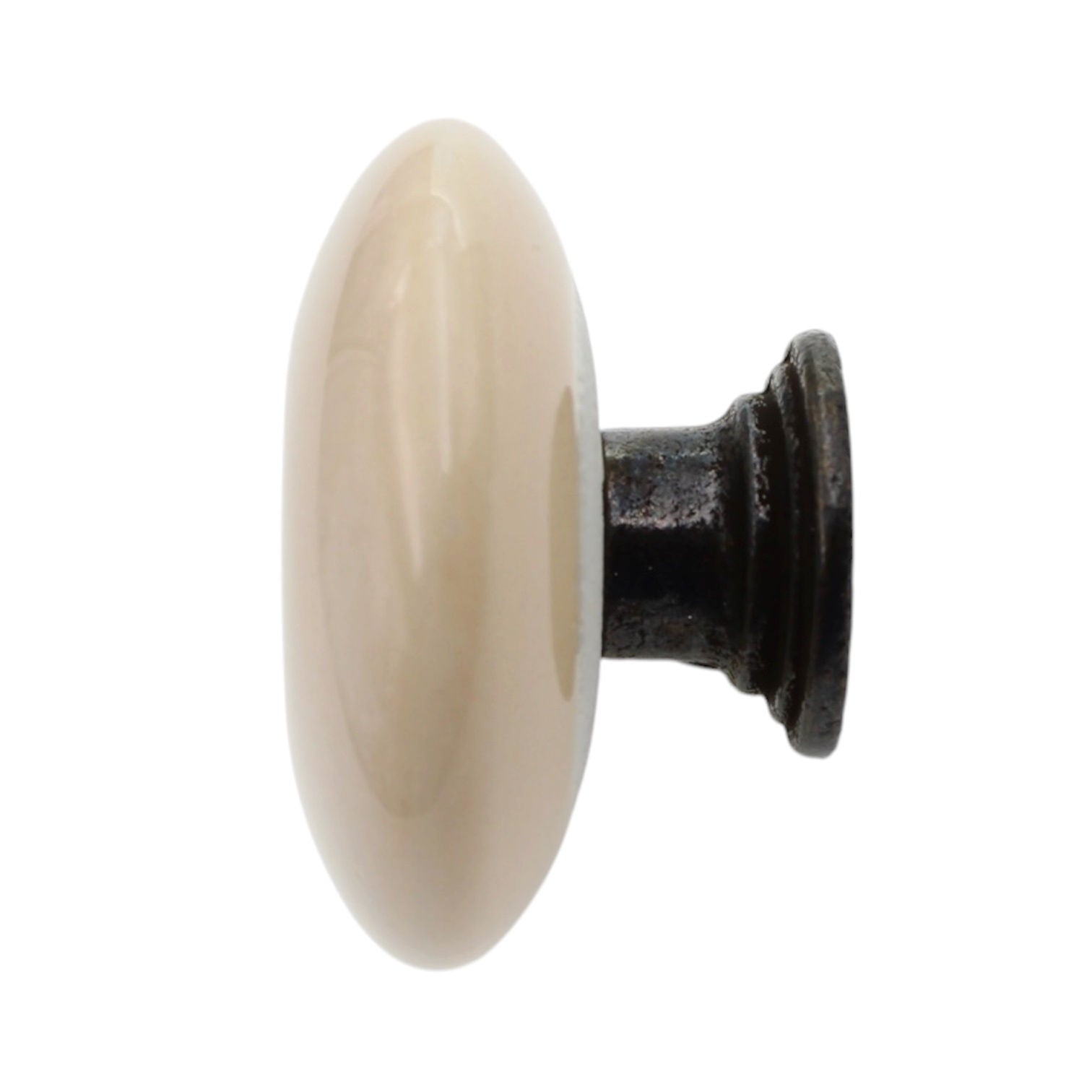 Amerock Traditional Classics Almond 1 1/4" Round Cabinet Knob BP70638-AM