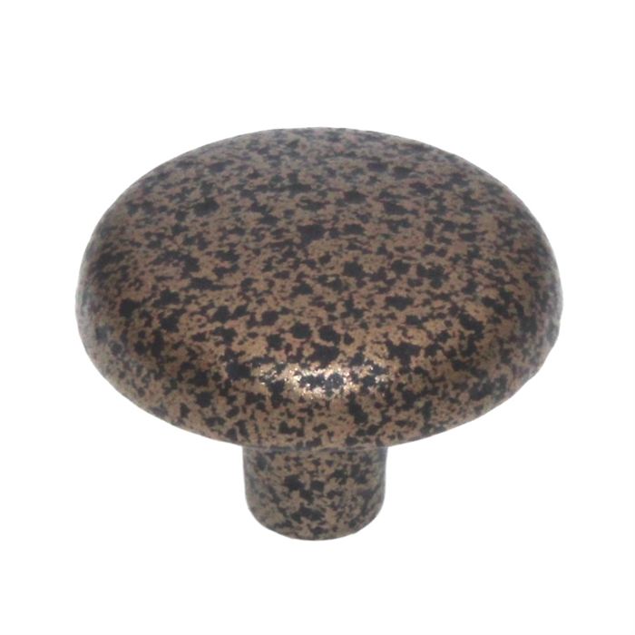 Amerock Shenandoah 1 1/4" Hammered Bronze Round Cabinet Knob BP710-HBZ