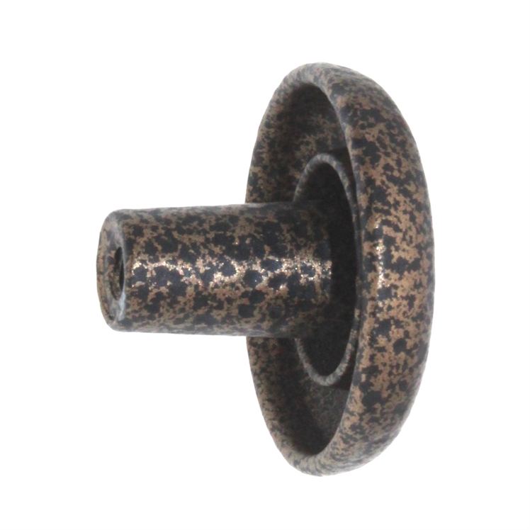 Amerock Shenandoah 1 1/4" Hammered Bronze Round Cabinet Knob BP710-HBZ