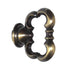 Vintage Amerock Colonnade Antique English 1 1/4" Cabinet Key Knob BP714-AE