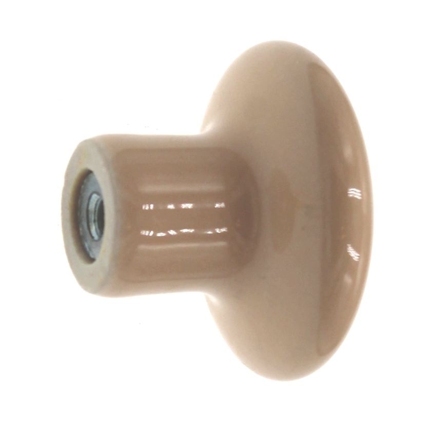 Amerock BP72002-FAM Almond, Floral Design 1 3/8" Mushroom Cabinet Knob Pulls