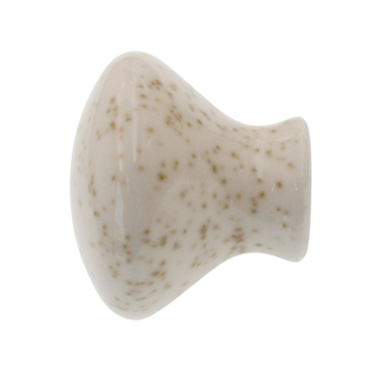 Amerock Ceramics 1 5/16" Oatmeal Porcelain Mushroom Cabinet Knob Pull BP725-OM