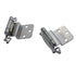 Pair Amerock 3/8" Inset Hinges Self-Closing Polished Chrome BP7328-26