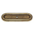 Amerock Burnished Brass 3 1/4" Cabinet Knob Pull Backplate BP747-BB