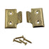 Pair of Amerock Sliding Window Sash Lift Pulls Bright Brass BP75370-3 