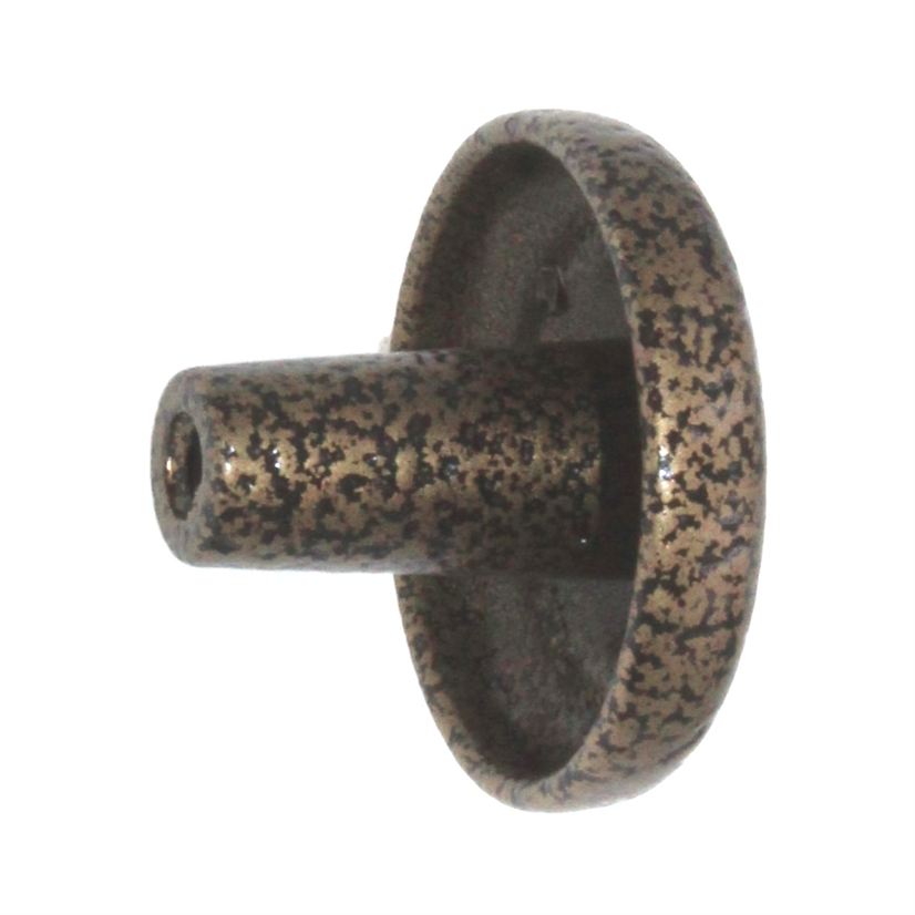 Amerock BP76202-HBZ Hammered Bronze 1 1/4" Cabinet Knob Pulls Rustic Finishes