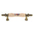 Amerock BP76243-FALB Antique Brass Allison 3"cc Cabinet Bar Pull Handle with Floral Almond Ceramic Center