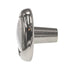 Amerock BP76244-26W Polished Chrome 1 1/4" Cabinet Knob with White Center