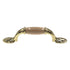 Amerock Allison Bright Brass Almond Ceramic Center 3" Arch Cabinet Handle Pull BP76245-AL3