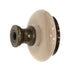 Amerock Royal Burnished Brass, Almond 1 1/4" Cabinet Knob Pull BP76246-ALB