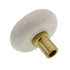 Amerock Royal Family Round Polished Brass 1-1/4" Cabinet Knob Pull BP76266-AL3