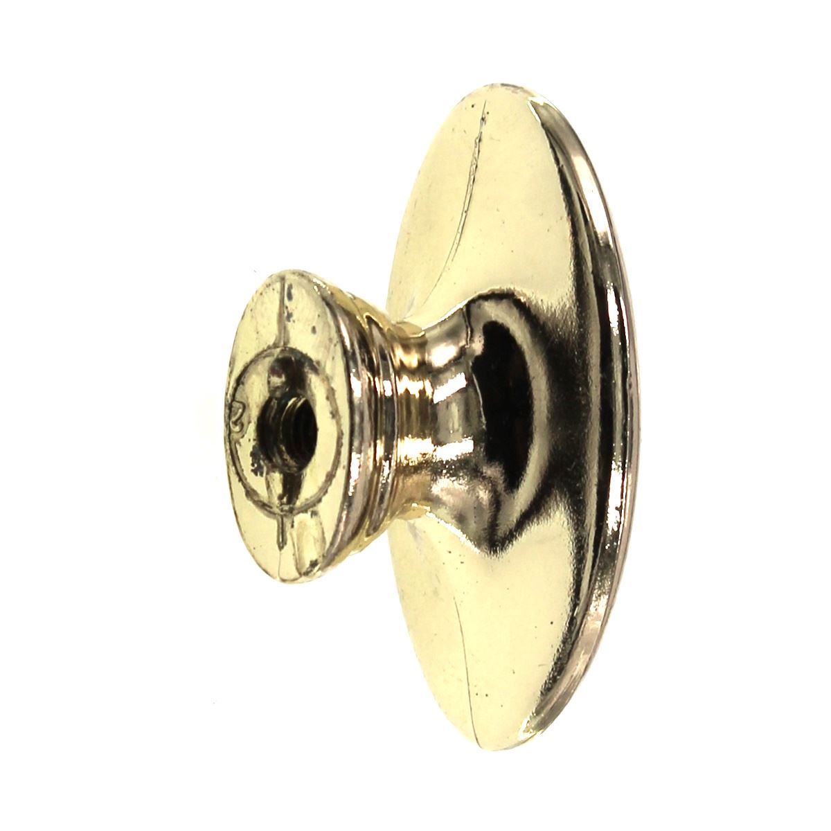 Amerock Allison Polished Brass 1 1/2" Oval Cabinet Knob BP76270-3