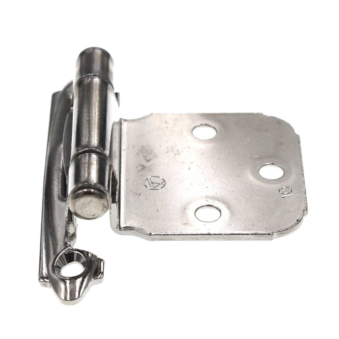 Pair of Amerock BP7629-26 Chrome Self-Closing Face Mount Variable Overlay Hinges