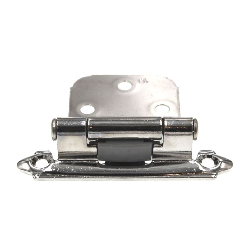 Pair of Amerock BP7629-26 Chrome Self-Closing Face Mount Variable Overlay Hinges
