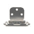 Pair of Amerock BP7629-26 Chrome Self-Closing Face Mount Variable Overlay Hinges
