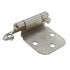 Pair Amerock Satin Nickel Flush Variable Overlay Hinges Self-Closing BPR7629G10