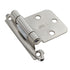 Pair of Amerock Satin Nickel Reverse Bevel Hinges Self-Closing BP7630-G10