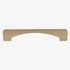 Richelieu Cosenza 6 5/16" (160mm) Ctr Cabinet Arch Pull Satin Gold BP7778160166