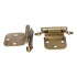 Pair Amerock Burnished Brass Variable Overlay Hinges Self-Closing BP7929-BB