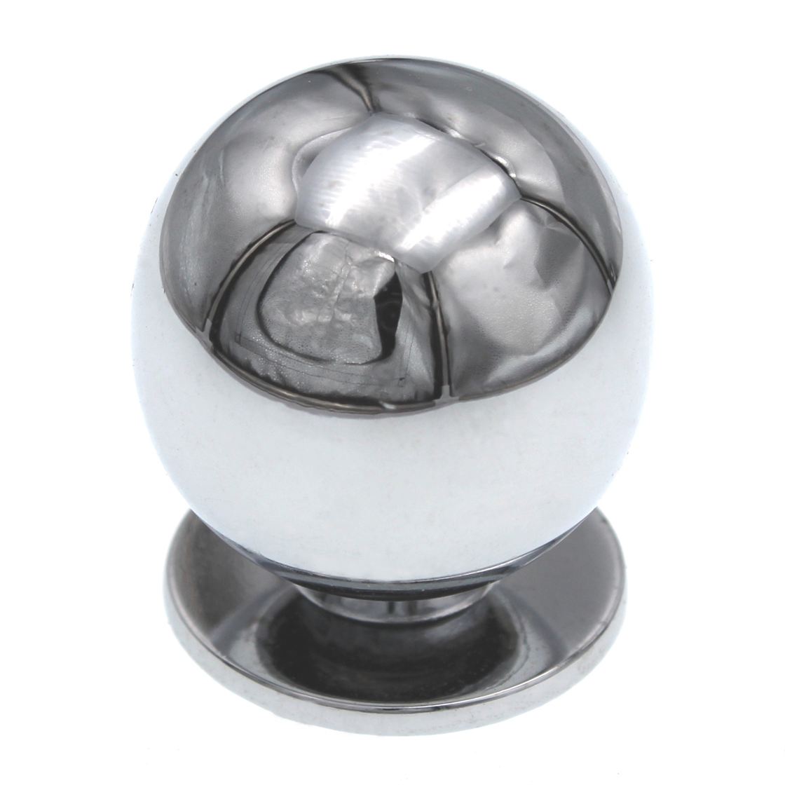 Amerock Legacy 1 1/8" Polished Chrome Solid Brass Round Cabinet Knob Pull BP830C-26