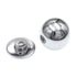 Amerock Legacy 1 1/8" Polished Chrome Solid Brass Round Cabinet Knob Pull BP830C-26
