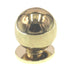 Amerock Legacy 1 1/8" Polished Brass Solid Brass Round Cabinet Knob Pull BP830C-3