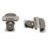 Pair Amerock Double Demountable Cabinet Hinges 1/4" Overlay Nickel BPR8701G10