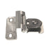 Pair of Amerock Single Demountable Cabinet Hinges 1/4" Overlay Nickel BPR871514