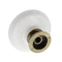 Amerock Allison 1 1/4" White Mushroom Cabinet Knob Pull BP878-30