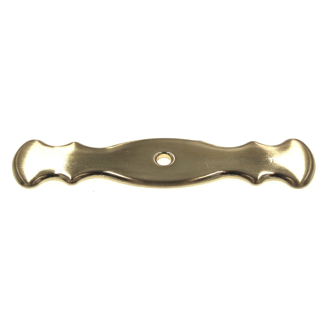 Amerock Anniversary Sterling Brass 3 5/8" Cabinet Knob Backplate BP885-O74