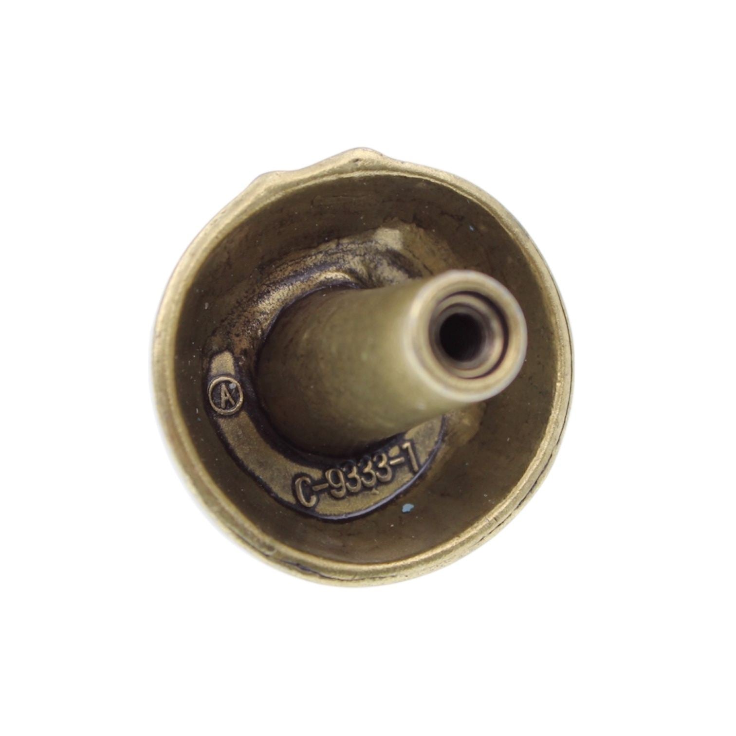 Amerock Veggie'Z Regency Brass 1 3/8" Round Tomato Cabinet Knob BP9333-R1