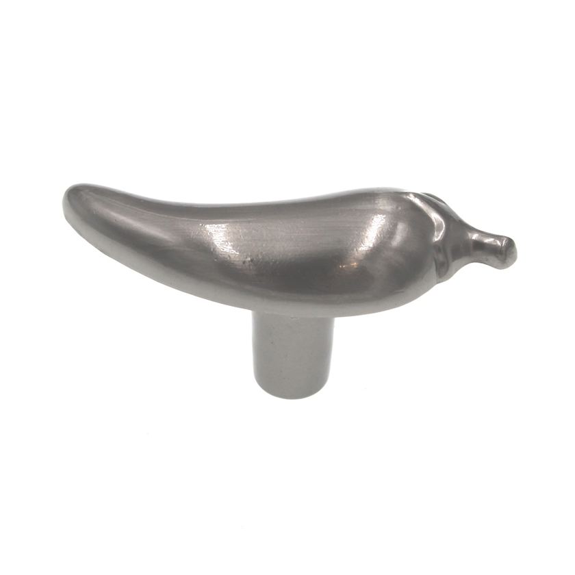 Amerock Veggie'Z 2 3/16" Satin Nickel Chili Pepper Cabinet Knob Pull BP9334-G10