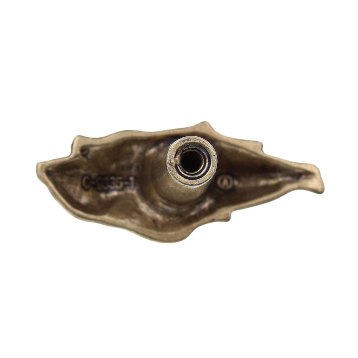 Amerock Veggie'Z Regency Brass 2 3/8" Corn Cob Cabinet Knob Pull BP9335-R1