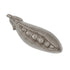 Amerock BP9336-G10 Satin Nickel 2 3/8" Pea Pod Cabinet Knob Pulls Veggie'Z