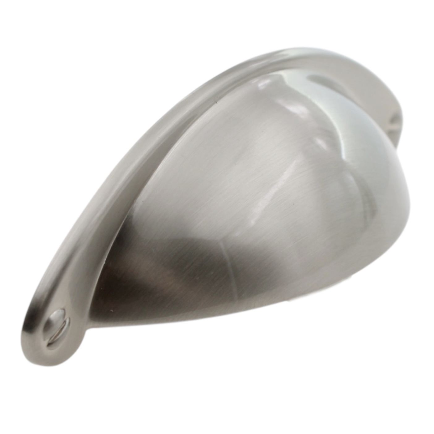 Amerock Essential'Z Satin Nickel 2 1/2" Ctr. Cup Pull Drawer Handle BP9365-G10