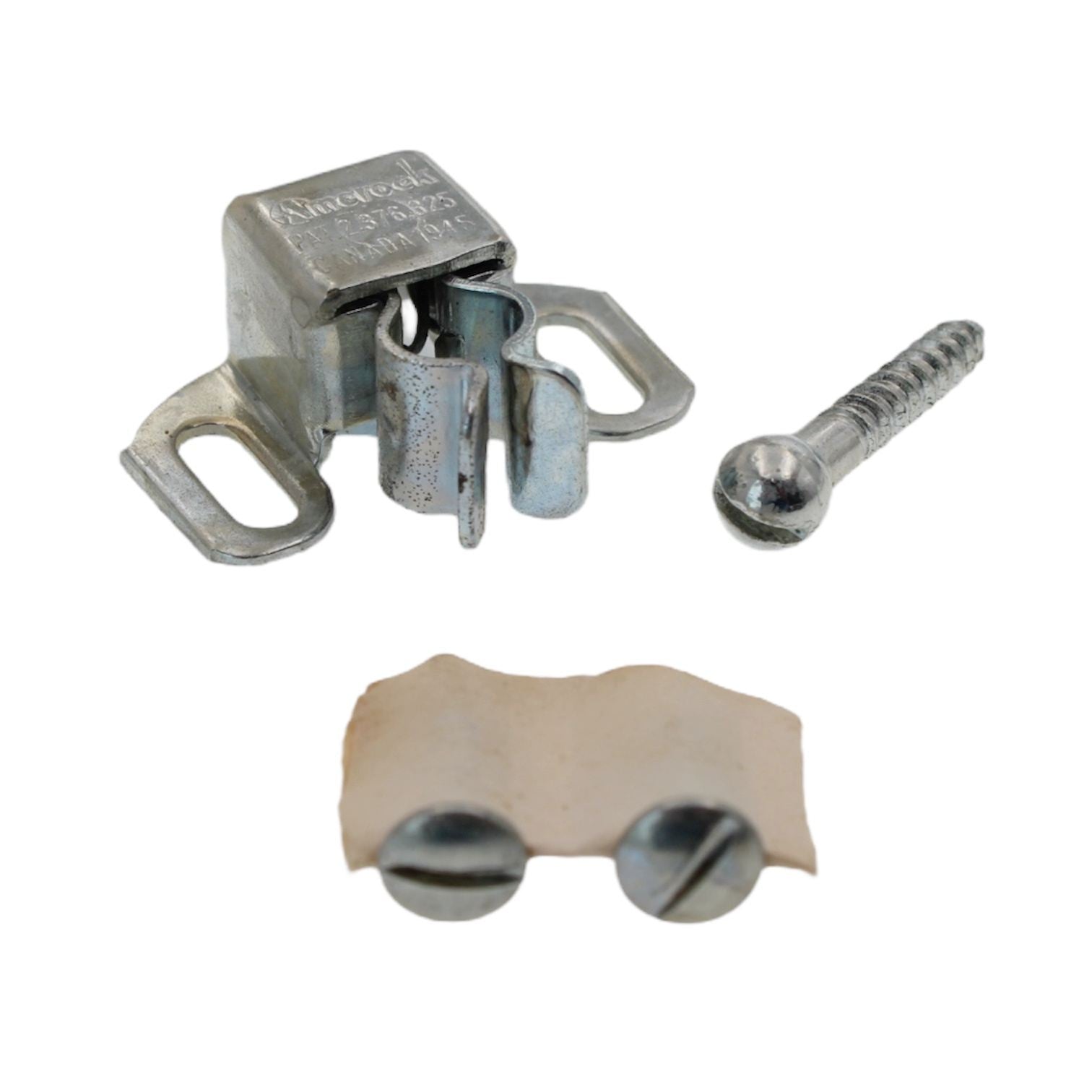 Amerock Cabinet Door Friction Catch Perma-Bright Zinc BP9700-2G