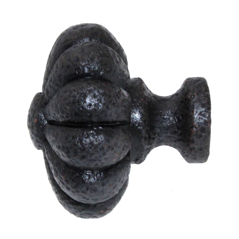 Ancient Treasures Rustic Hammered Floral Oil Rubbed Bronze 1 1/2" Pull Knob C011ORB