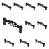 10 Pack of Ancient Treasures Rustic Hammered C043ORB Platinum 3"cc Birdcage Pull
