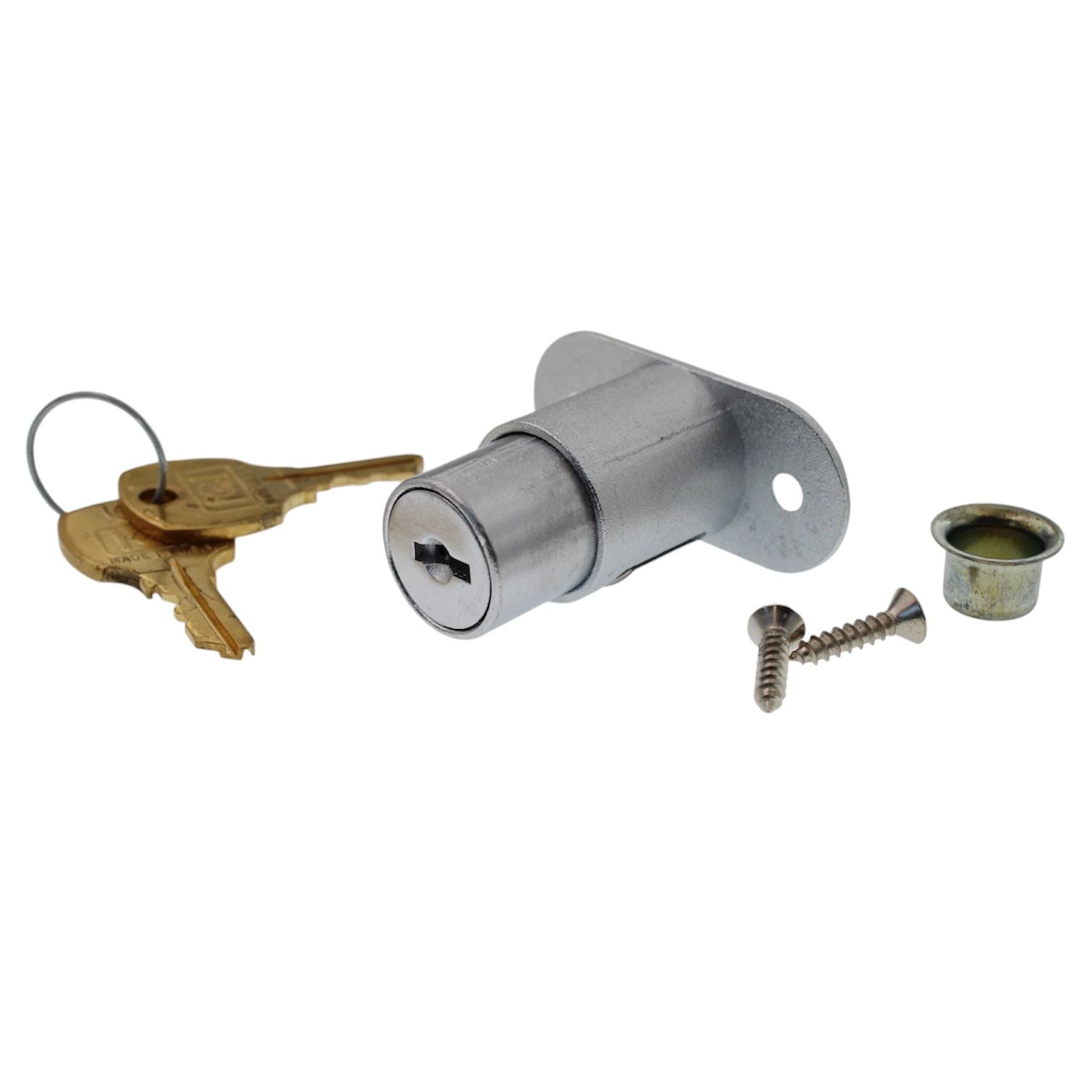 CompX National Sliding Door Lock Disc Tumbler 1" Keyed C390A Stock Locks C8043