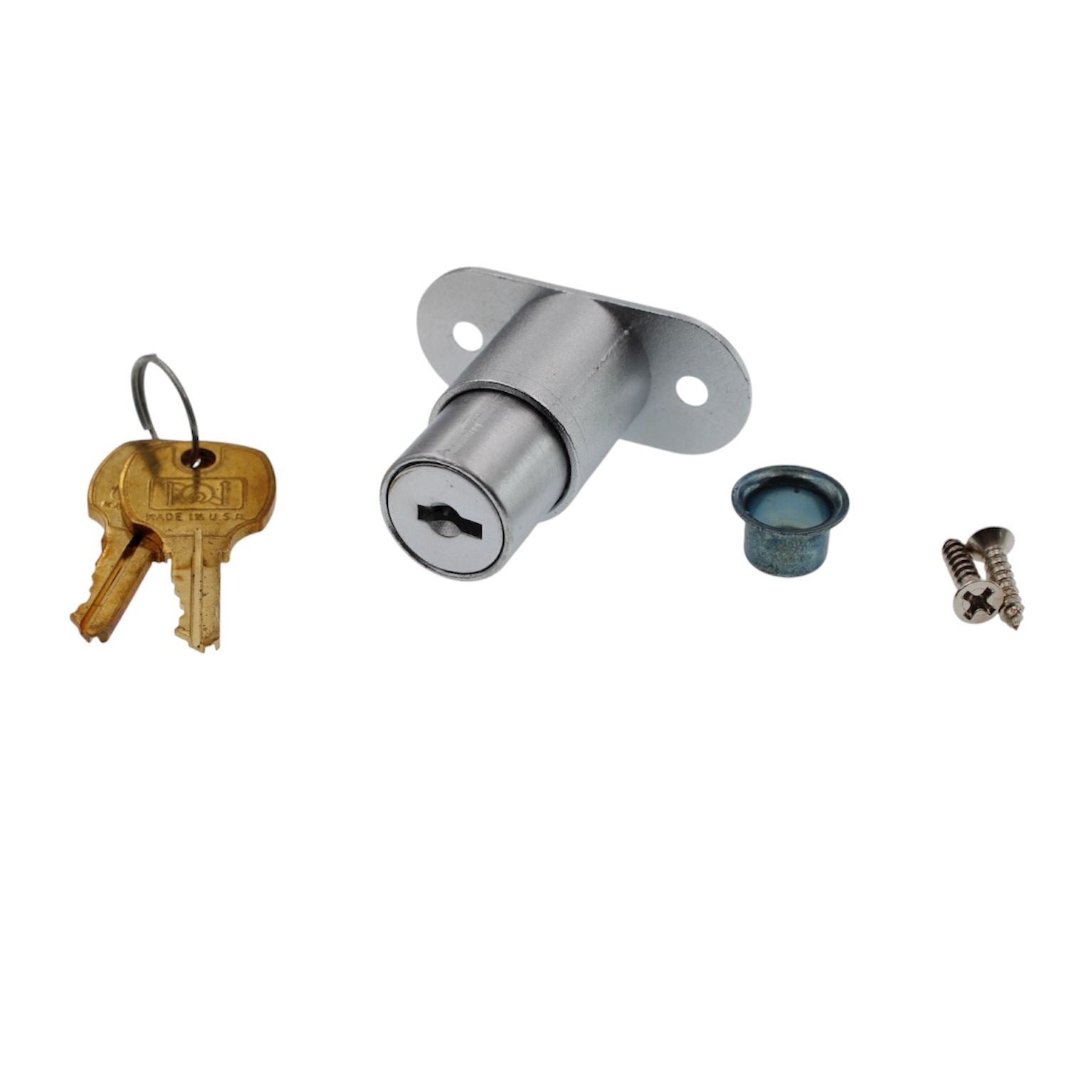 CompX National Sliding Door Lock Disc Tumbler 1" Keyed C415A Stock Locks C8043